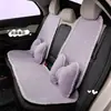 Cojín para Asiento de Coche, Adecuado para Todas las Estaciones, Linda Funda de Asiento de Coche de Verano, Funda de Asiento de Media Cubierta, Cojín para Asiento de Coche para Mujer Estilo Chanel