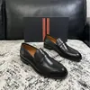 Mocassins penny brilhantes estilo italiano para homens, sapatos de negócio slip-on de couro genuíno de camada superior ZEG, disponíveis em várias cores para vendas transfronteiriças