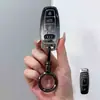 Cubierta de llave Audi a4l hebilla q5l bolsa a6l coche a3 q3 especial q2l protección a5 carcasa a7l femenina a8 red social q6