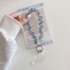Cadena de Teléfono de Cristal Brillante Cristal de Fresa Moda Simple Lujo Ligero Gama Alta Correa Colgante de Cadena para Cámara Pulsera