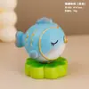 Nuevo Pez Koi Giratorio Decoración Curativa para Escritorio de Oficina Dibujo Animado Pez Lindo Adorno de Escritorio Regalo para Mejor Amigo