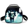 Bolsa de Almuerzo para Estudiantes de Primaria, Bolsa de Picnic, Bolsa de Hielo Redonda, Bolsa Térmica con Estampado Divertido, Bolsa de Hombro Única, Bolsa de Almuerzo de Dibujos Animados