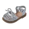 Sandalias Cerradas para Niñas con Diseño Trenzado Hueco, Nuevo Estilo Verano 2026 Zapatos Infantiles, Sandalias de Princesa Estilo Pastoral para Bebé Niña