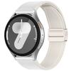 Adecuado para Correa de Reloj Samsung Watch7 con Hebilla Magnética, Correa de Reloj Compuesta de Cuero de Silicona, Correa de Reloj Huawei Gt7, Universal de 22 mm