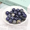 12 mm 20 mm 22 mm Cristal Natural No Poroso Bola Pequeña Ágata Jade Cuentas Piedra Semipreciosa Cuentas Sueltas Joyería al por Mayor