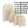 Bolsa de Algodón Lona con Cordón, Diseño de Cáscara de Mandarina Grande, En Stock, Adecuada para Empacar Harina de Mijo y Productos de Té, Personalizable
