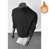 Camiseta de manga larga de algodón con paneles cleanfit para hombre, diseño de primavera y otoño, sudadera de cuello redondo, top recto de hombros estilo retro americano