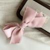 Horquilla con lazo para niña estilo ballet, accesorio para el cabello con lazo en la parte posterior, con clip de resorte y temperamento