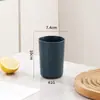 Copo de Palha de Trigo Transfronteiriço Copo de Escova de Dentes Conjunto de Copos Domésticos Copo de Água Simples para Adultos