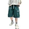 Shorts Sueltos para Niños Ropa de Verano para Niños Pantalones Nuevo Estilo 2025 Shorts Cargo Casuales de Verano para Niños Pantalones de Cinco Puntos