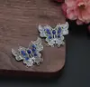 Liga Eletroforese Conservação de Cor Oco Multi-Tesouro Borboleta Grande Estilo Antigo Hanfu Cheongsam Colar Peça de Flor Pingente Acessório