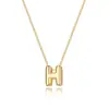 Collar de Burbujas con 26 Letras Transfronterizo Europeo y Americano Colgante de Mini Globo Cadena de Caja Cadena para Clavícula Collar Producto Nuevo Sencillo