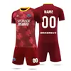 Traje de Uniforme de Fútbol Personalizado Versión Ligera para Adultos y Niños Uniforme de Juego y Entrenamiento Camiseta Transpirable y Absorbente de Sudor Verano Envío Directo