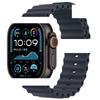 Adecuado para Apple S11 Correa Ocean, Correa de reloj de silicona modelo oficial igual para Apple Watch 10/9 Ultra3