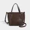 Bolsa de Mão Estilo Retro de Luxo Bolsa Saco para Mulheres 2025 Nova Bolsa de Cesta Casual Bolsa Casual Simples para o Dia a Dia da Mulher