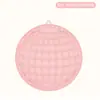 Novo tapete de lamber de sucção de silicone para animais de estimação, cor de doce de macaron, para cães e gatos comerem devagar