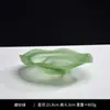 Juego de Tazón y Plato de Cristal con Brida Vajilla Sala de Estar Hogar Chino Creativo Tinta Fruta Ensaladera Tazón de Arroz