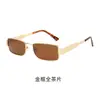 Nuevas Gafas de Sol Cuadradas de Gama Alta para Mujer 2025, Tendencia Anti-UV Moda Arco del Triunfo Gafas para Fotografía Callejera