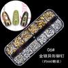Joyería para uñas, diamantes de imitación, base plana, taladro, remache hueco, pegatinas para uñas, lentejuelas, color diamante, base plana, perla, serie japonesa