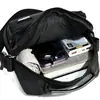 Nueva Bolsa de Hombro para Hombre Casual Moderna Versátil Multicapa Bolsa para el Trabajo Simple Moda Bolso de Mano de Viaje para Hombre Bolso Cruzado