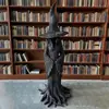 Produto transfronteiriço mais vendido da Amazon: Estátua de Bruxa Encantadora, uma escultura de bruxa charmosa pintada à mão para o Halloween