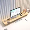 Suporte de altura ajustável para computador, suporte elevatório para tela de monitor, suporte de pescoço de ganso, base de extensão para mesa de estação de trabalho de escritório