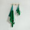 Nueva Serie de Ilustraciones Toallas Teñidas en Hilo, Toallas de Algodón Peinado de Fibra Larga Amigables con la Piel, Toallas de Baño Absorbentes para Niños y Adultos