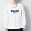Camiseta de Algodón Puro Pesado 260g para Hombre de Manga Larga Estilo Nuevo 2026 Camisa para Capas Internas Camiseta de Algodón Estilo Americano Oversize