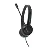 Fábrica de Origem Música Eletrônica Dt326 Headset para Crianças Aprendizado Fones de Ouvido com Fio Plug 3.5 Microfone Rotativo Luz
