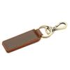 Crazy Horse Couro Cowhide Car Keychain Vintage Estilo Handmade Creative Gift Top Layer Cowhide Keychain Atacado