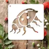 Plantillas de Pintura Recortables de Animales y Plantas Naturales Más Vendidas Transfronterizas Venta Directa de Fabricantes de Amazon Plantillas de Dibujo Naturales