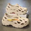 Zapatos Croc para Hombre Verano Ropa Exterior Antideslizantes Suela Blanda Pantuflas de Pareja para Exterior Conducción Deportes Sandalias de Playa