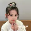 Grampo de Cabelo Infantil Grampo de Pelúcia Fofo Novo Estilo Presilha para Franja de Menina Bebê Acessórios de Cabelo de Tecido Presilha Bico de Pato Adorno de Cabeça de Borboleta