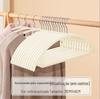 Cabide de flocagem de arco semicírculo cabide de roupas domésticas sem costura suporte de roupas antiderrapantes cabide de acabamento de canto anti-ombro para professores