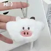 Série Filhote Rabiscado Boneca de Pelúcia Chaveiro Pingente Pequeno Pingente de Mochila Abelha Cartoon Pequenos Acessórios
