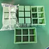 Bandeja de Hielo Grande de Silicona Transfronteriza Molde de Cubitos de Hielo de Grado Alimenticio Molde de Bola de Hielo de Desmoldeo Fácil Molde para Hacer Hielo Casero