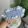Ju Jingyi y Hou Mingyi Colgante Terminado Reflectante DIY para Fans Mercancía de Celebridades Texto Creativo Nombre Fieltro Lindo