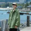 Jaqueta Masculina Tangkez Estilo Montanha para Exterior, Estilo Casal, Nova Jaqueta Casual Solta de Outono, Casaco de Caminhada