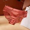 Roupa Íntima Feminina Sexy de Renda Puro Desejo Cintura Baixa Confortável Calcinha Feminina Levanta Barriga e Quadril Roupa Íntima Feminina Listras Tridimensionais