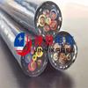 Cable de control de rueda de cangilones 16/20/24*2,5, cable plano/redondo de tracción especial para tambor de grúa