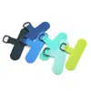 Estampa Colorida Tecido de Cura Capa de Celular Adesivo Traseiro Clipe em Forma de T Cordão Universal para Celular Almofada com Argola D Fabricação Personalizada de Fábrica Não Deformável