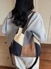 Comercio Exterior Transfronterizo Al por Mayor Bolso de Hombro Grande de Lona Bolso Cruzado Retro con Retazos para Mujer Bolso de Viaje para Mujer de Venta Caliente Almacenamiento