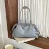 Bolsa tipo Boston de alta gama y gran capacidad para mujer, nueva colección otoño/invierno 2026, adecuada para ir al trabajo y uso casual, se puede llevar como bolso de hombro o bolso cruzado