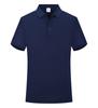 Macacão polo de malha de verão com lapela masculino e feminino camisa cultural bordado com logo roupa de trabalho camisa publicitária para grupo