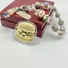 Chaveiro Moderno Simples Moda Versátil Pingente de Bolsa Gato Kt Deus da Riqueza Imediata Panda Feliz Pingente