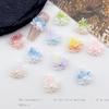 Explosões Guofeng Borboleta Lótus Arte para Unhas Joias Luminoso Tridimensional Duas Cores Lírio d'água Acessórios para Unhas Joias de Borboleta