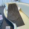 Pantalones Anchos Estampado Vintage de Lino para Mujer 2026 Verano Delgados Florales Casuales de Cintura Alta Rectos de Nueve Puntos Estilo Abuela