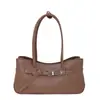 Bolso tipo Baguette de Cuero Suave a la Moda con Diseño de Nicho Estilo Coreano para Mujer 2026 Verano Nuevo Moda Bolso de Hombro de Alta Gama