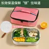Bolsa Térmica Plana de Mão para Bento Bolsa Lancheira Grande Capacidade para Trabalhadores de Escritório Estudantes Bolsa de Almoço Térmica Portátil com Folha de Alumínio