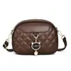 Bolsa Feminina 2026 Nova Tendência Moda Pequena Quadrada Acolchoada Versátil Bolsa Transversal Verão Estilo Fresco Bolsa Pequena de Ombro